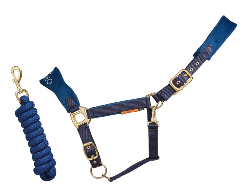 Cameo Suede Elite Headcollar & Leadrope