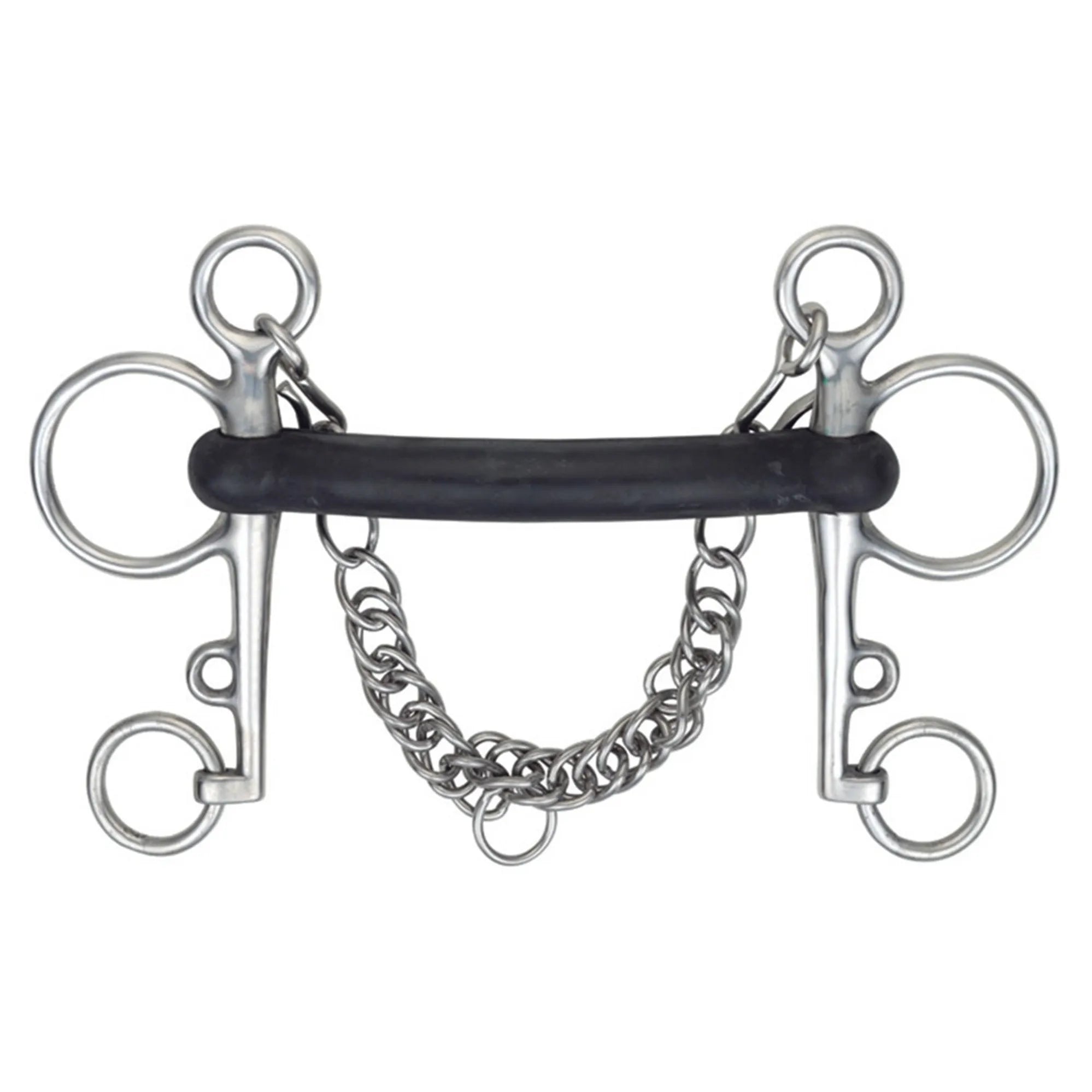 Shires Hard Rubber Mouth Pelham