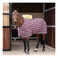 Shires Tempest Original Stable Sheet Maroon Check