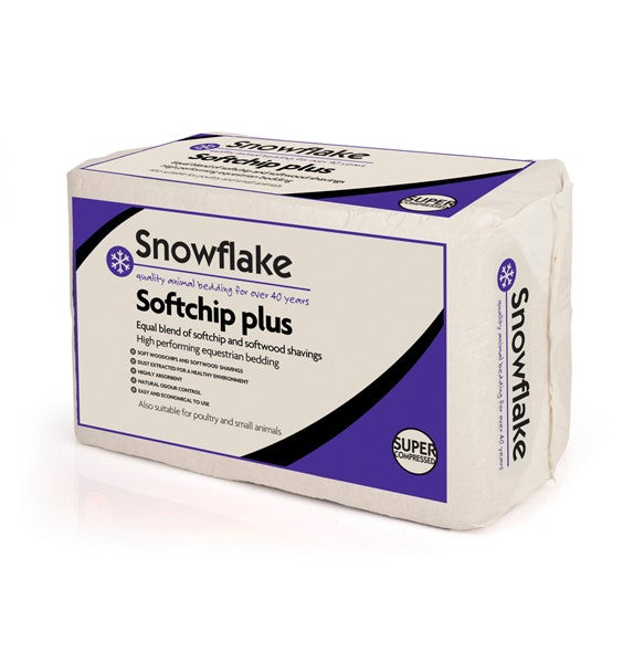 Snowflake Softchip Plus Bedding 17kg