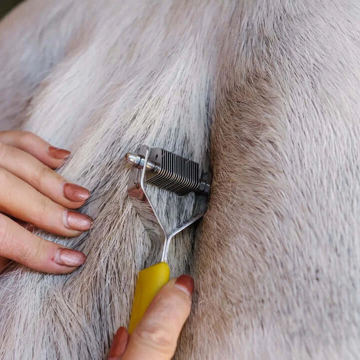 Smart Tail Comb Super Fine-Yellow Handle