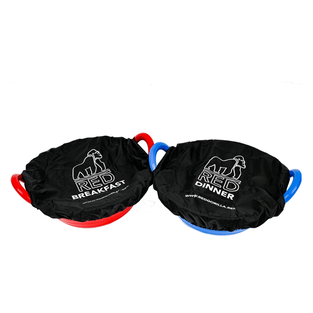 Red Gorilla Tubcover Breakfast & Dinner Set