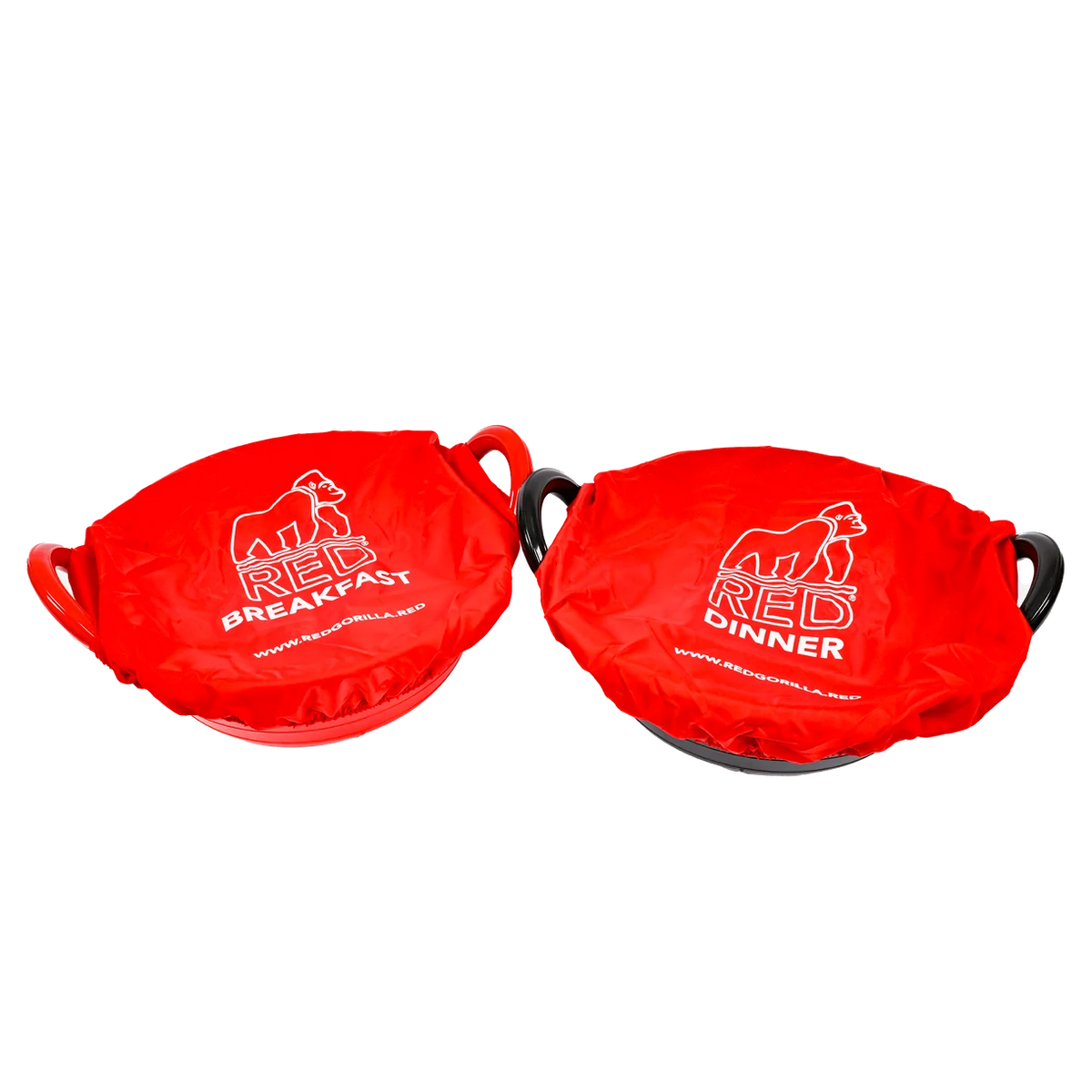 Red Gorilla Tubcover Breakfast & Dinner Set