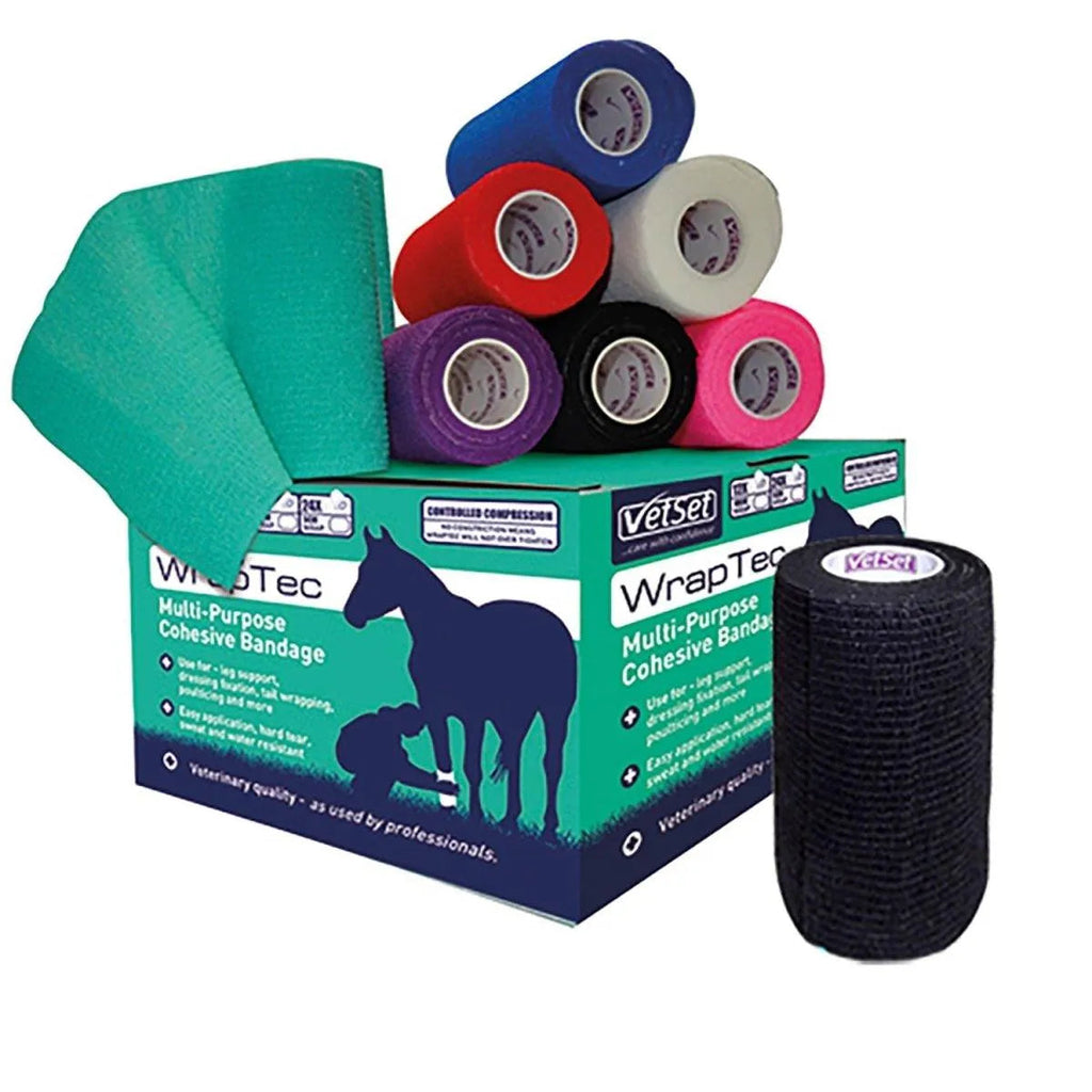 Vetset Wraptec Cohesive Bandage 100 mm