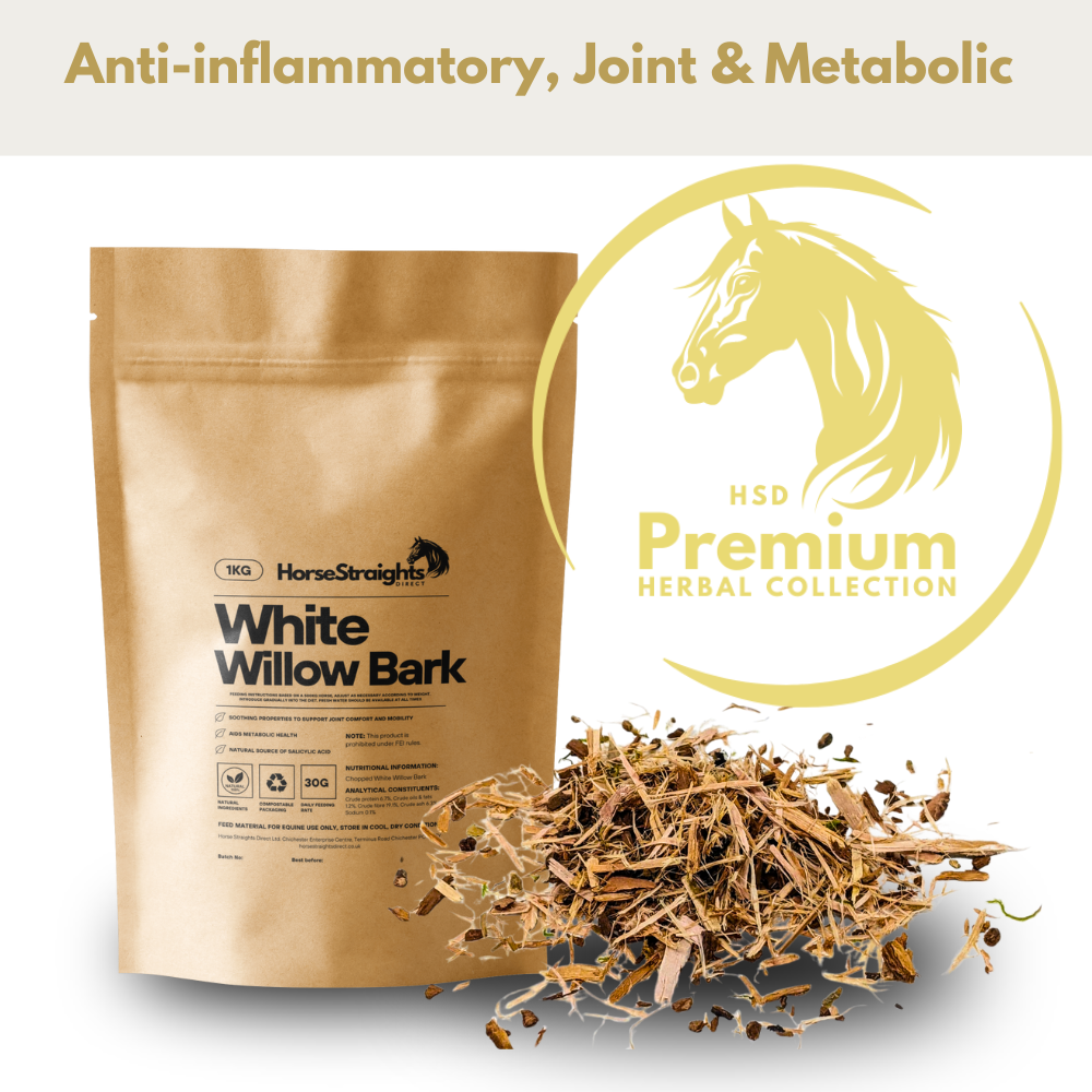 Horse Straights Direct White Willow Bark 1Kg