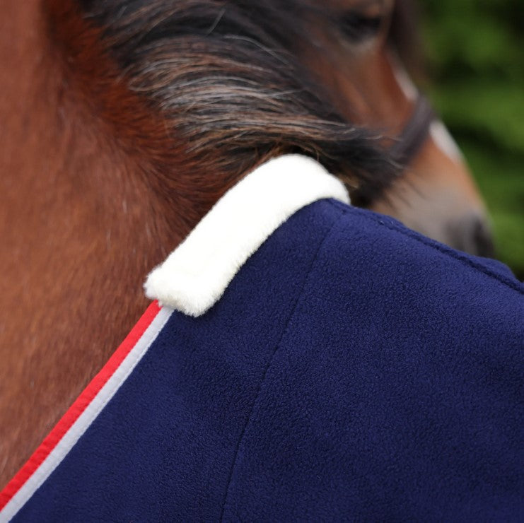 Winnie & Me Fleece Rug Navy