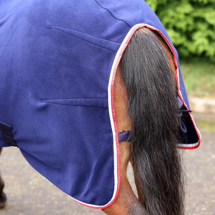 Winnie & Me Fleece Rug Navy