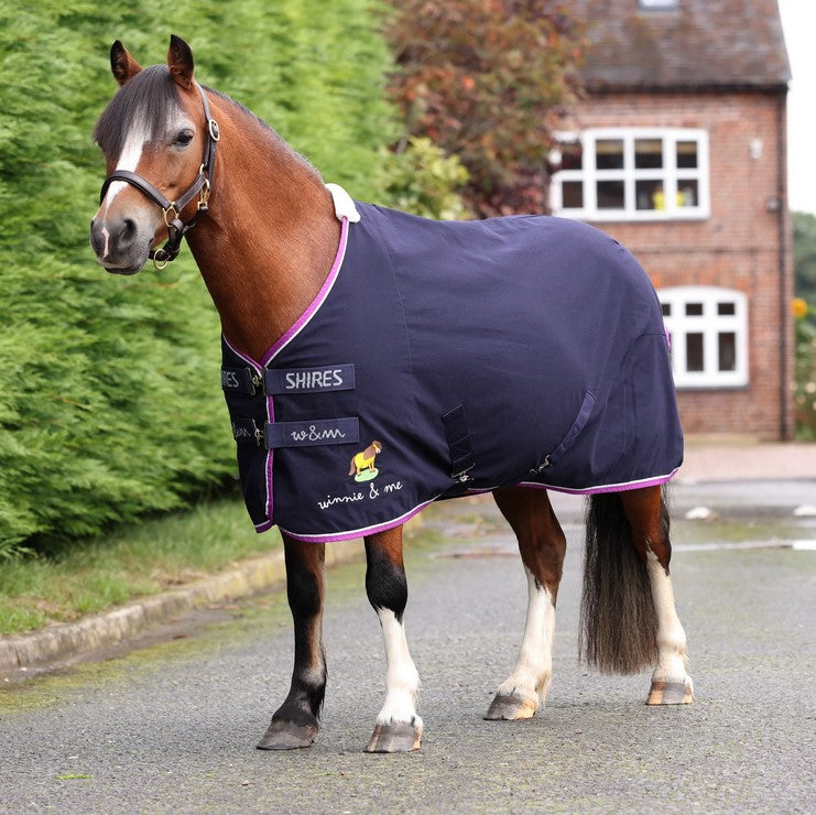 Winnie & Me Stable Sheet Navy