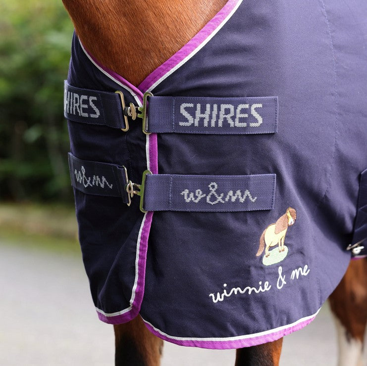 Winnie & Me Stable Sheet Navy