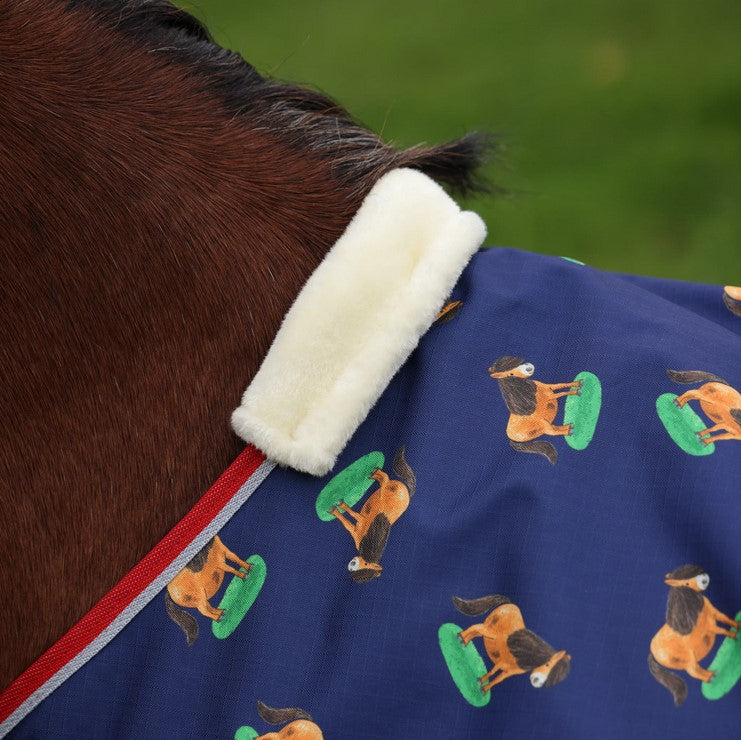 Winnie & Me Lite Turnout Rug Navy
