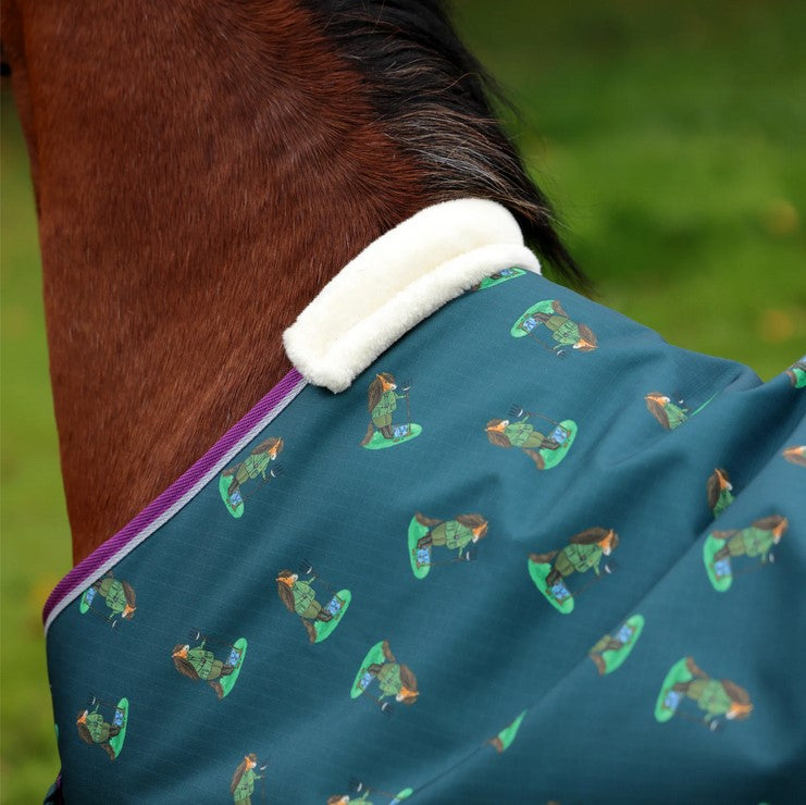 Winnie & Me 100 g Turnout Rug Green