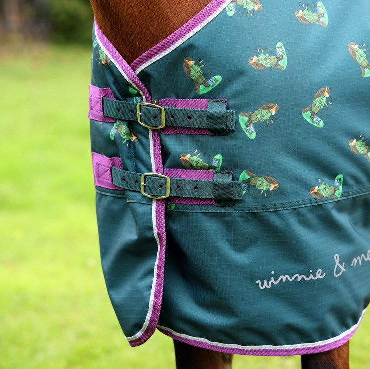 Winnie & Me 100 g Turnout Rug Green