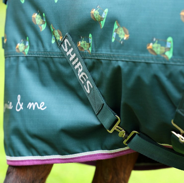 Winnie & Me 100 g Turnout Rug Green